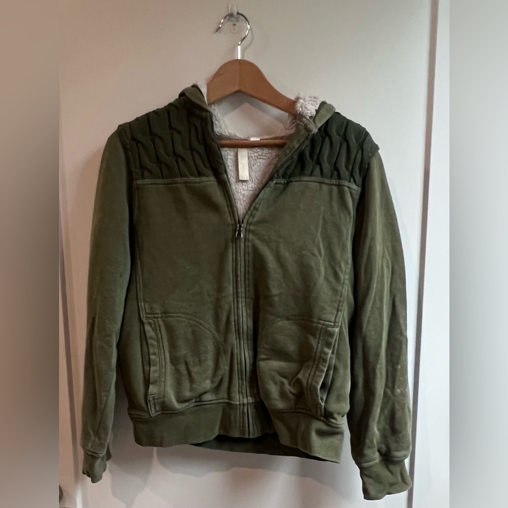 GreenTea Olive Green Women's Hoodie